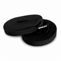 Shadow Black Elastic Bread Laces