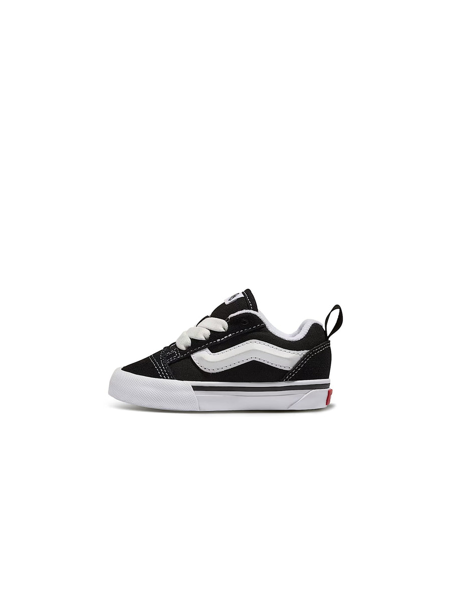 Vans (TD) Knu Skool Elastic Lace - Black/White