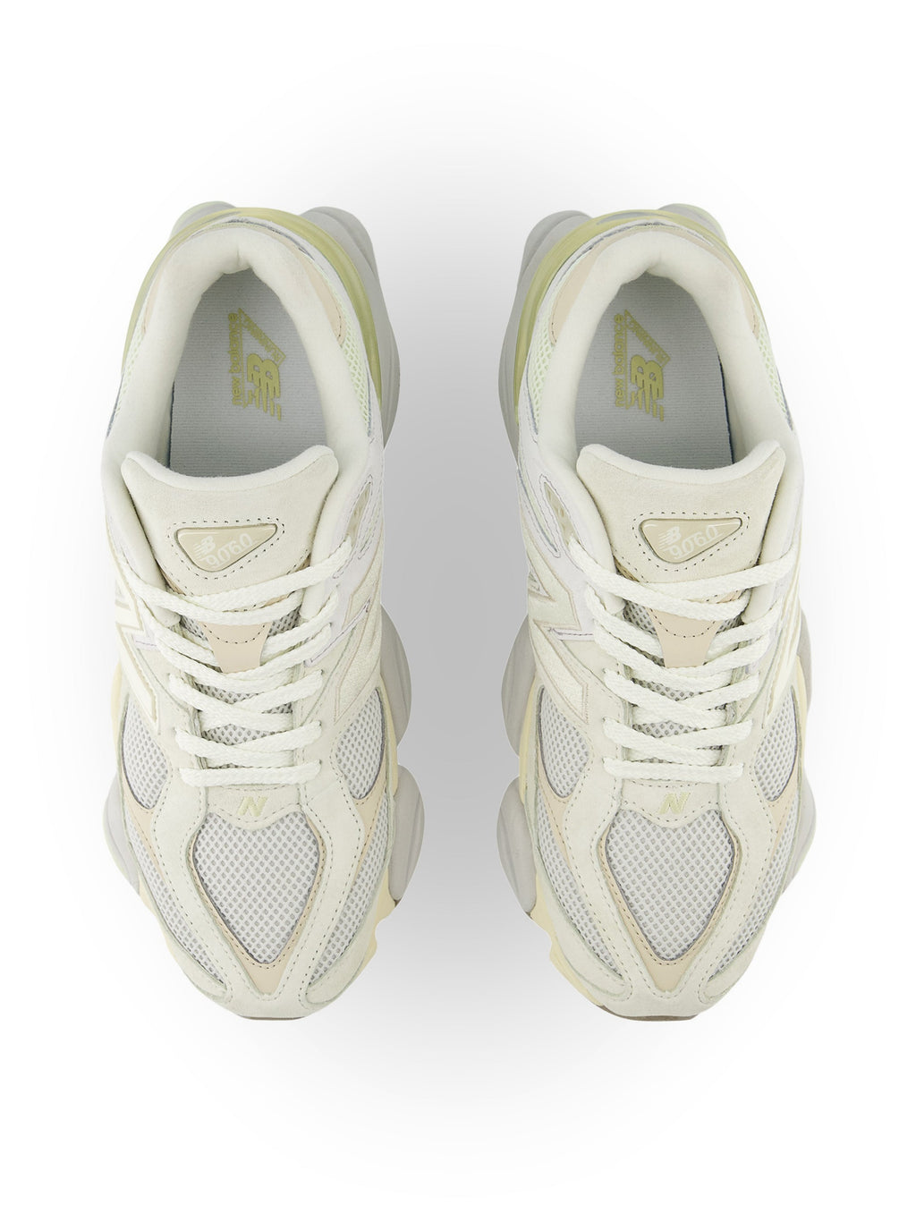 New Balance Mens 9060 Lifestyle Shoes - White/Yellow