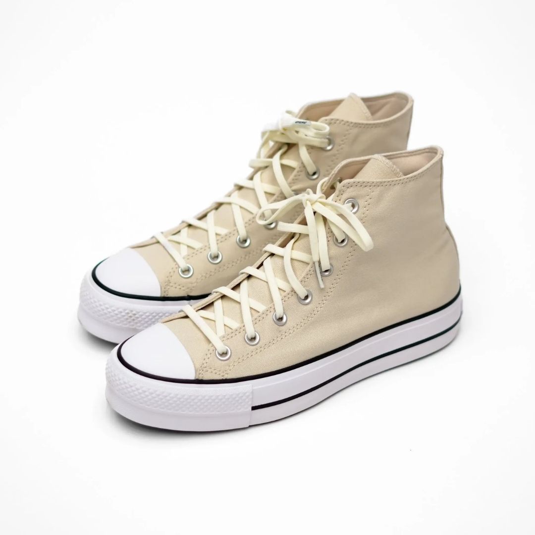 Luxe Creme Elastic Bread Laces