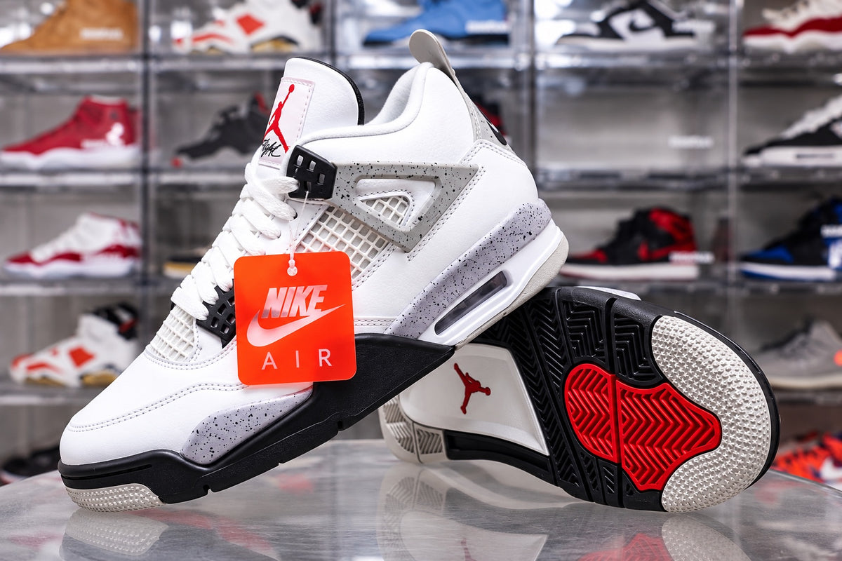 Air Jordan 4 Retro OG White Cement
