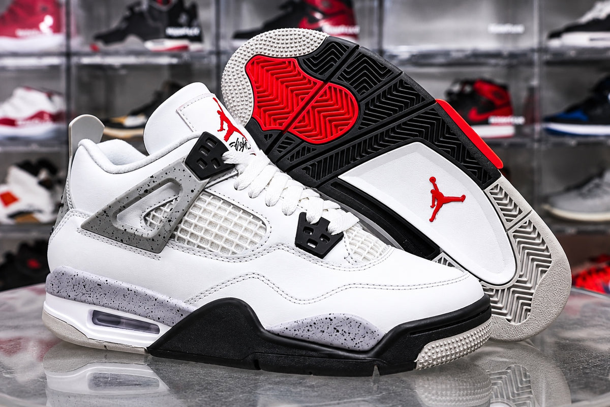 Air Jordan 4 Retro OG White Cement