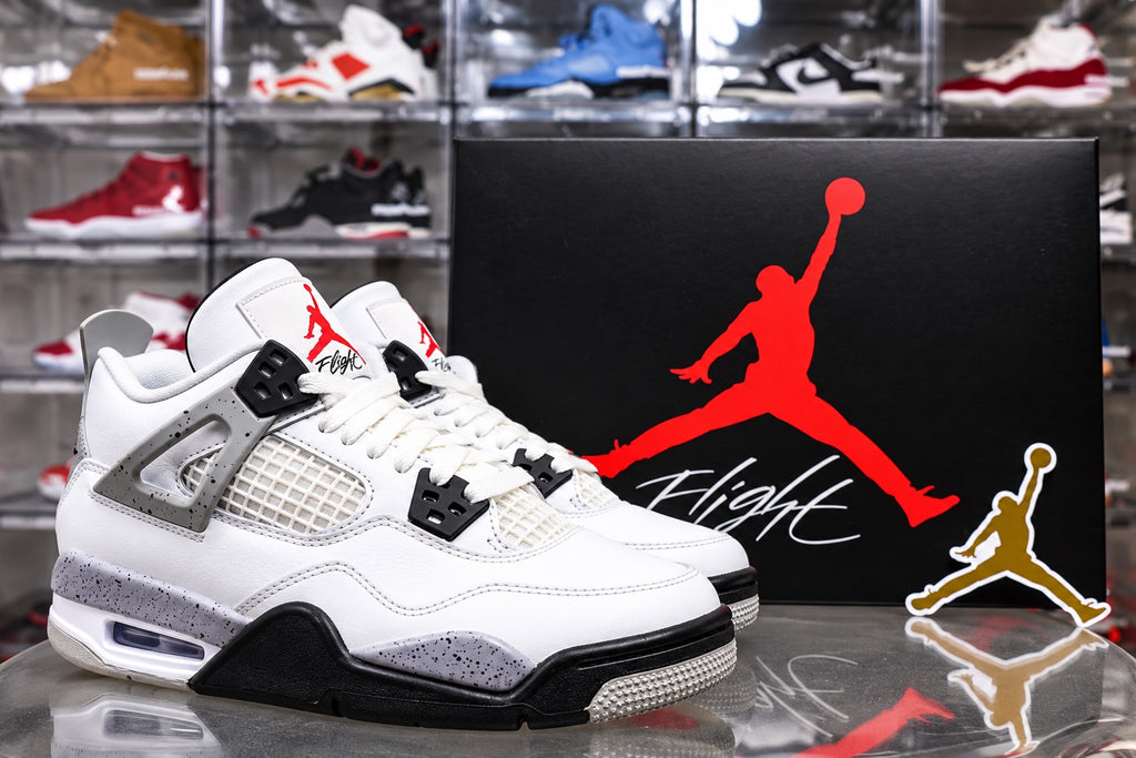 Air Jordan 4 Retro OG White Cement