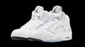 Air Jordan 5 Retro White Metallic