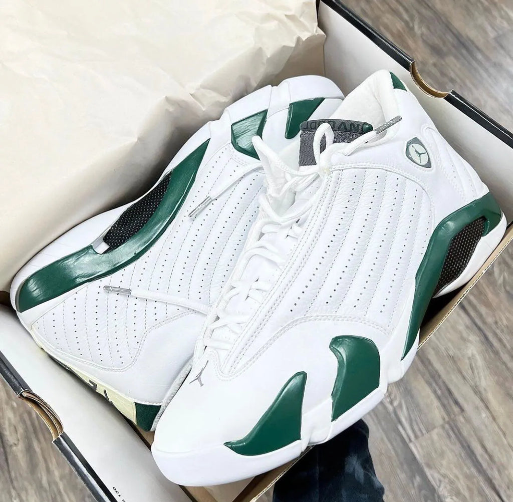 Air Jordan 14 Forest Green original product photo 1