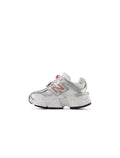 New Balance (TD) 9060 Bungee Shoes - White/Rosewood