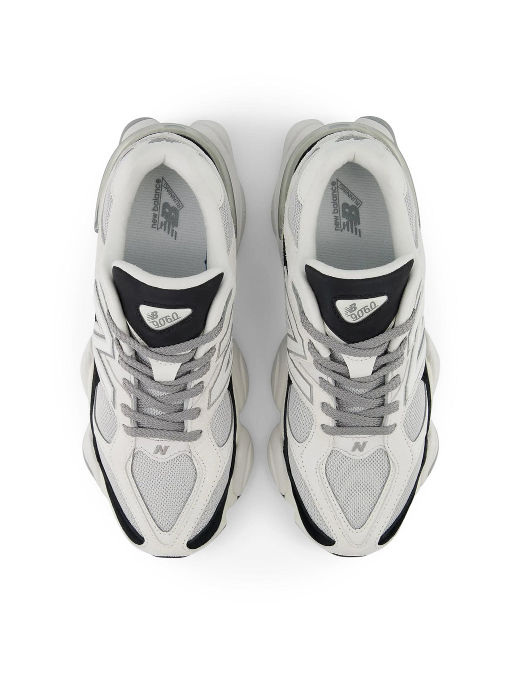 New Balance Mens 9060 Lifestyle Shoes - White/Black